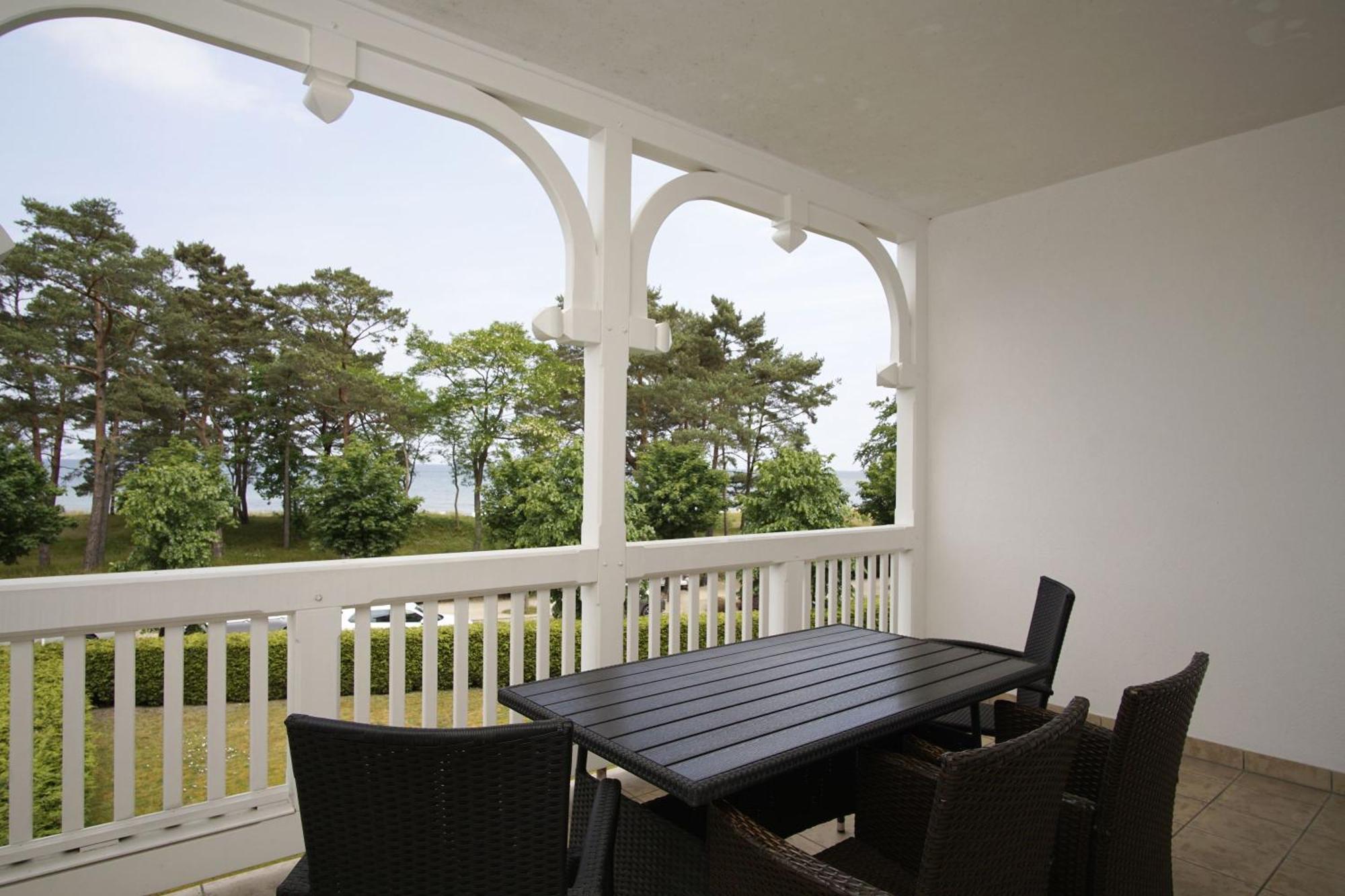 Aparthotel Ostsee Fewo 6 Balkon, Meerblick, Strand Binz Luaran gambar