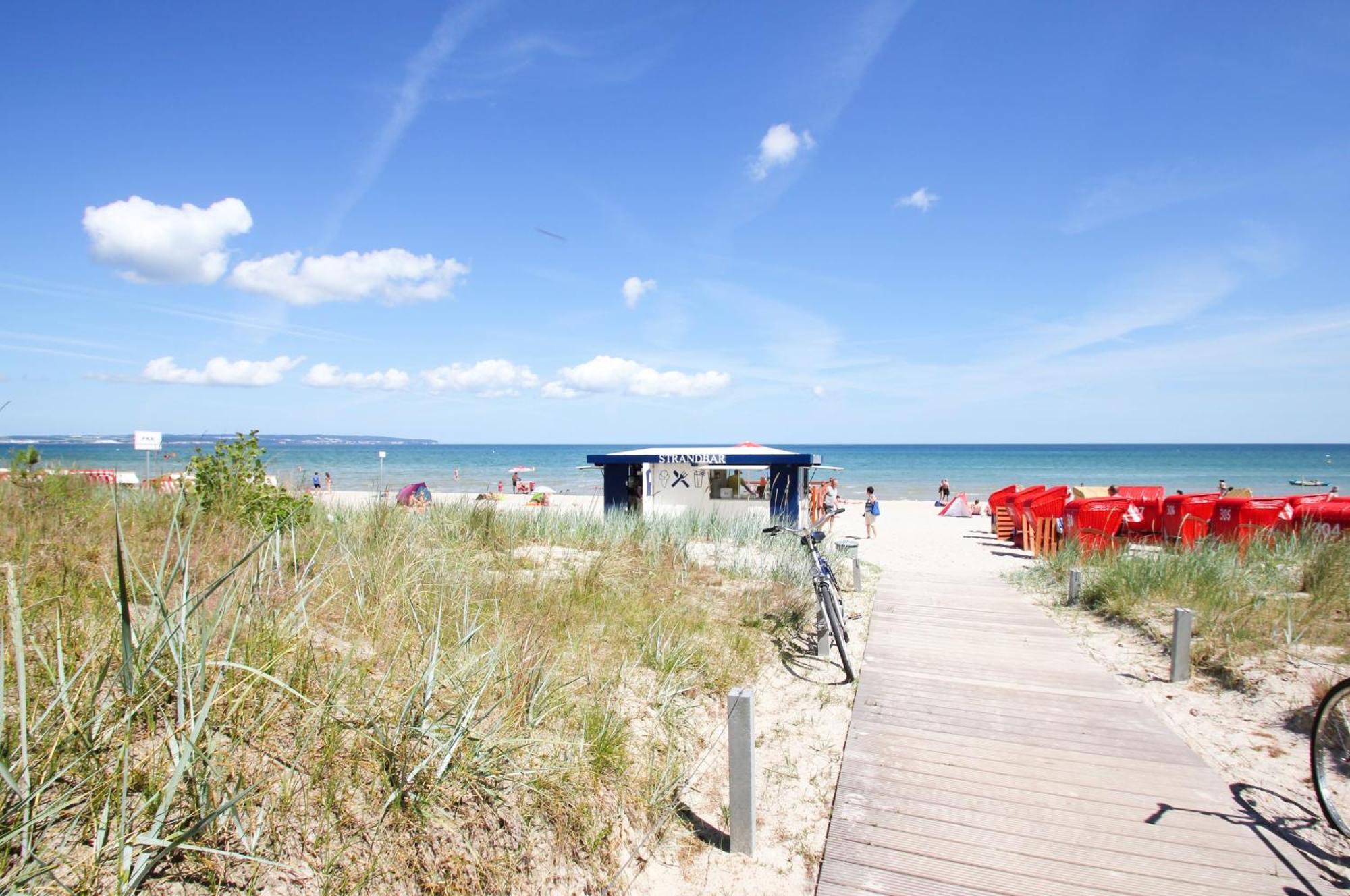 Aparthotel Ostsee Fewo 6 Balkon, Meerblick, Strand Binz Luaran gambar